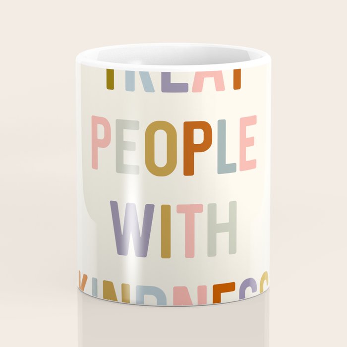 Treat People With Kindness Coffee Mug Gallery Image 4
