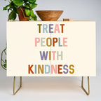 Treat People With Kindness Credenza Gallery Image 1