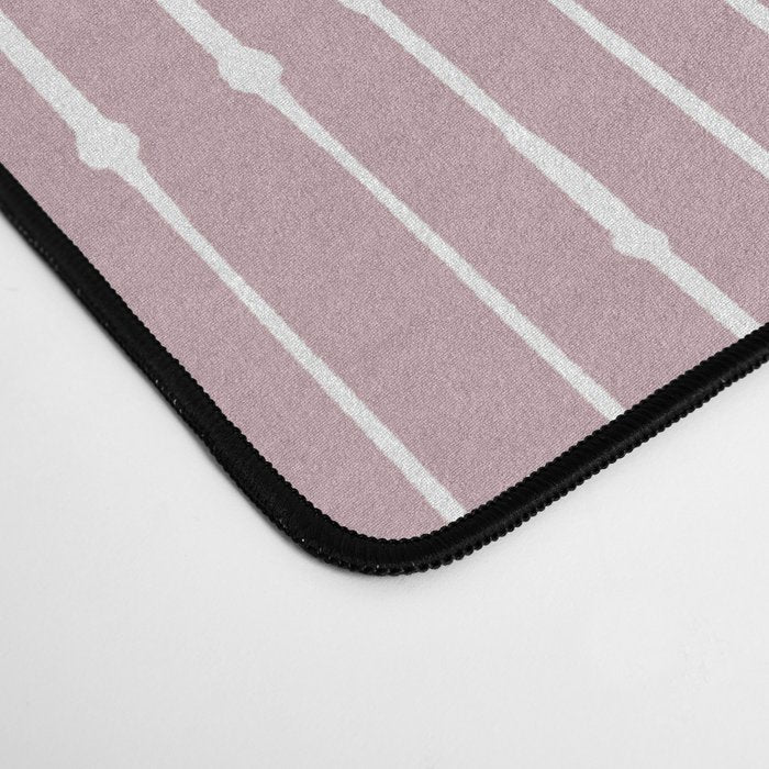 Geo (Linen Lilac) Desk Mat Gallery Image 4