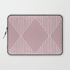Geo (Linen Lilac) Laptop Sleeve Gallery Image 1