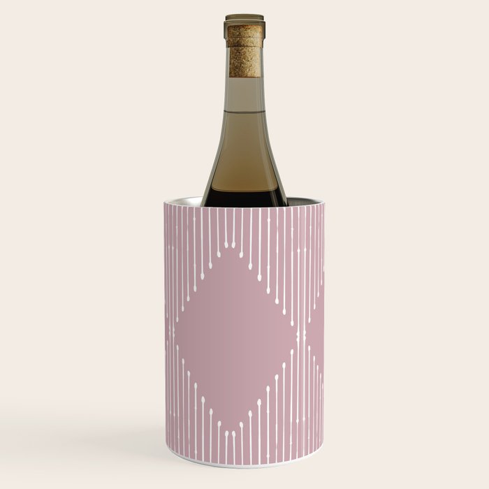 Geo (Linen Lilac) Wine Chiller Gallery Image 2