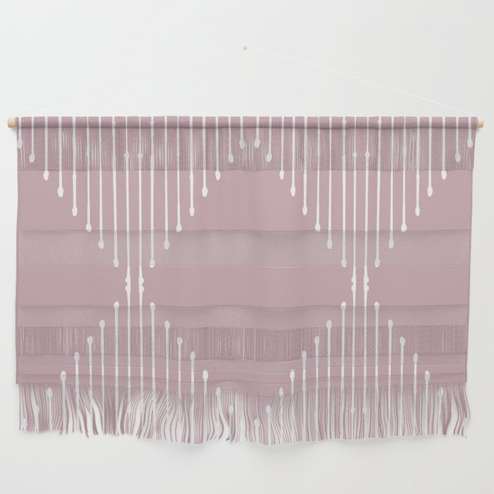 Geo (Linen Lilac) Wall Hanging Gallery Image 1