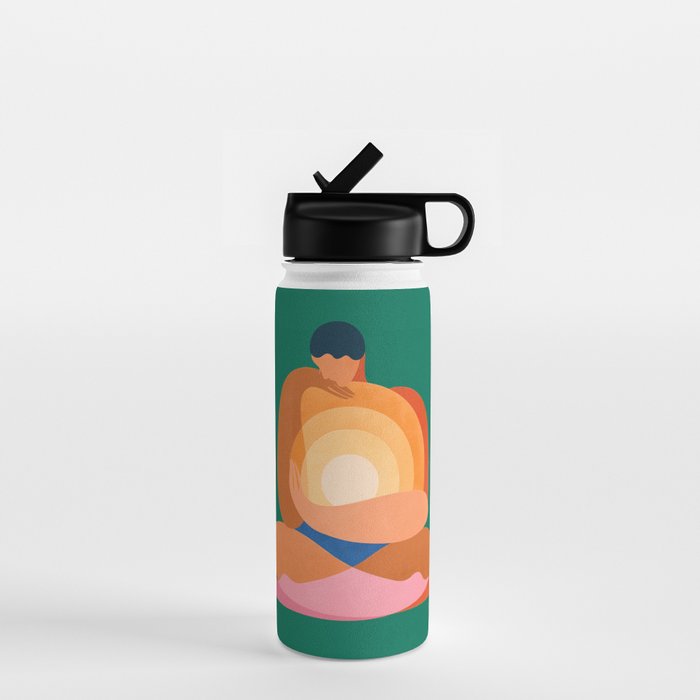Rebirth of the sun Water Bottle