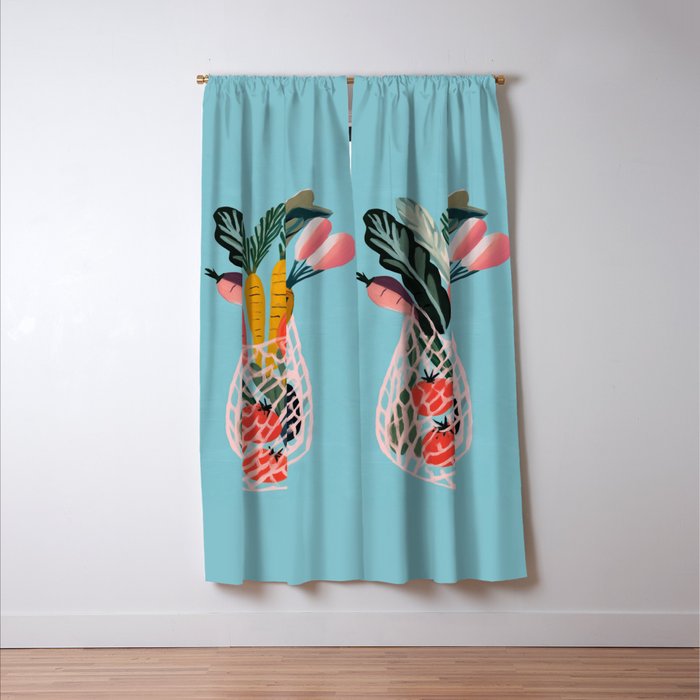 Market Morning Window Curtain Gallery Image 3