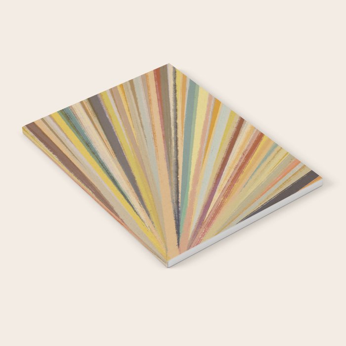Abstract Pastel Bloom Notebook Gallery Image 2