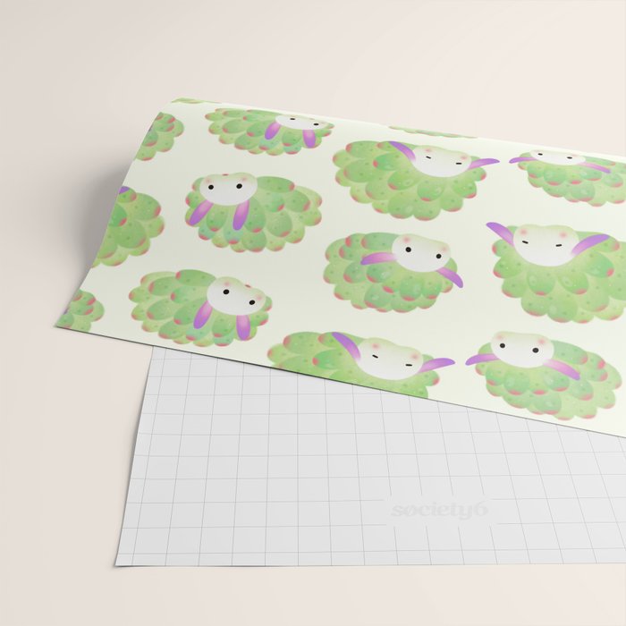 Sea sheep Wrapping Paper Gallery Image 2