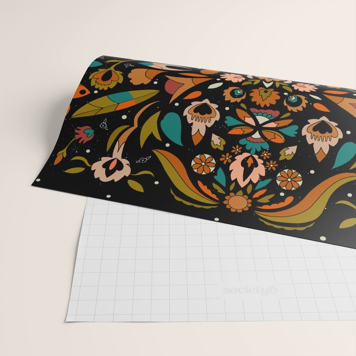 Botanical Print Wrapping Paper Gallery Image 2