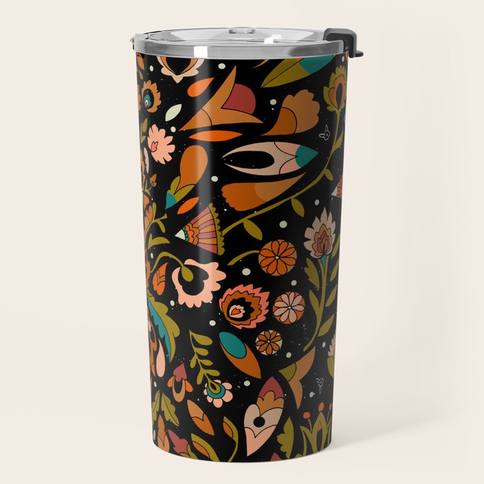 Botanical Print Travel Mug Gallery Image 2