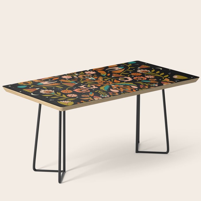 Botanical Print Coffee Table Gallery Image 1