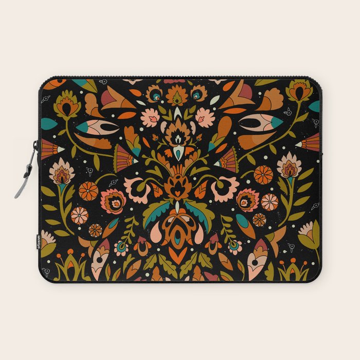 Botanical Print Laptop Sleeve Gallery Image 1