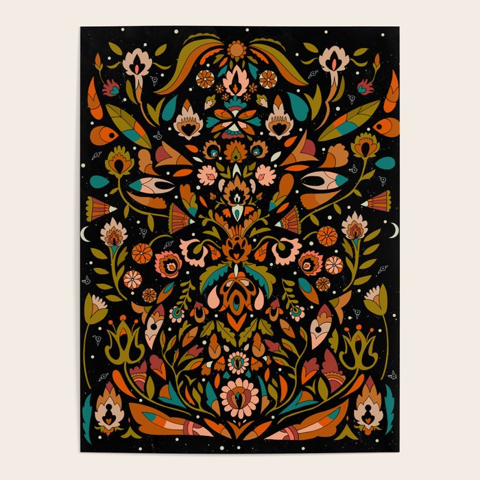 Botanical Print Poster Gallery Image 1