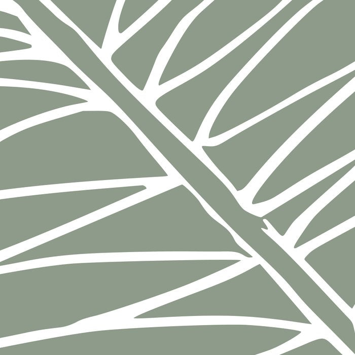 Minimalist, Tropical Leaf, Green, Boho Wall Art Coffee Mug Gallery Image 2