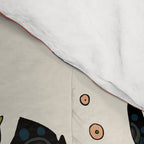 panda orange Comforter Gallery Image 4