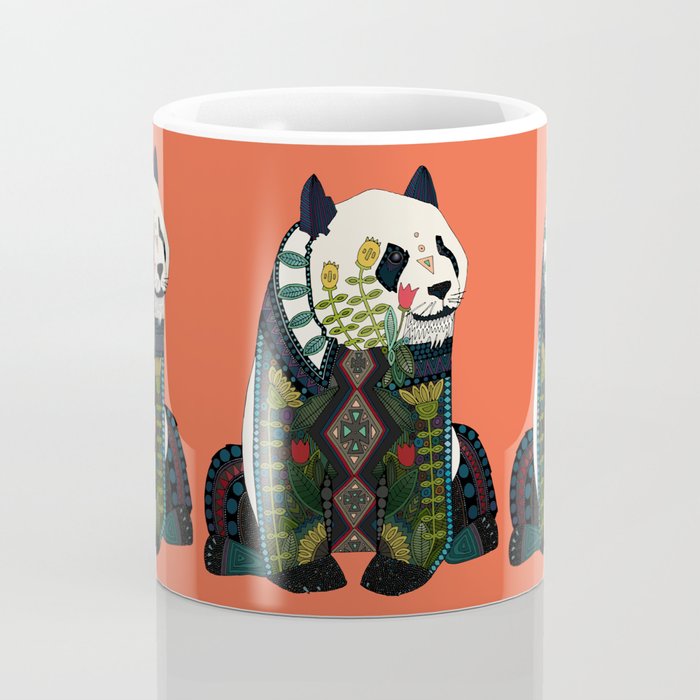 panda orange Coffee Mug Gallery Image 4