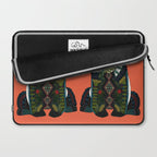 panda orange Laptop Sleeve Gallery Image 2