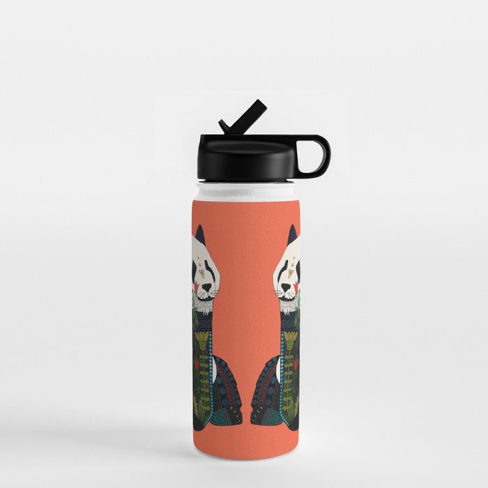panda orange Water Bottle Gallery Image 1