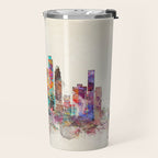 los angeles california skyline Travel Mug Gallery Image 2