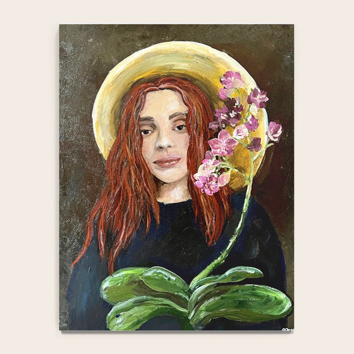 The Orchid Farmer Acrylic Painting Notebook Gallery Image 4