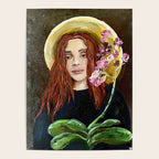 The Orchid Farmer Acrylic Painting Poster Gallery Image 4