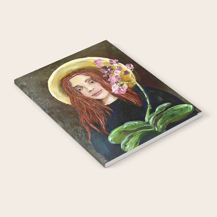 The Orchid Farmer Acrylic Painting Notebook Gallery Image 2
