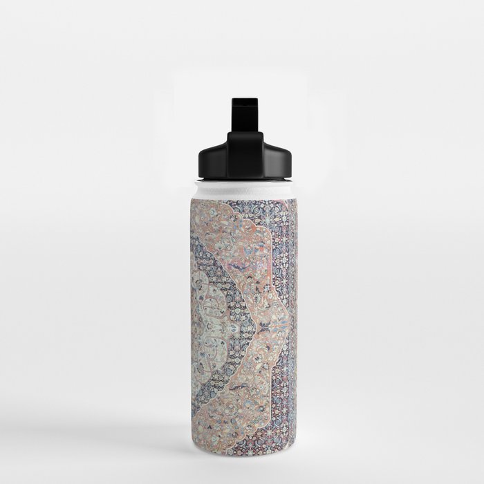 Haj Jalili Tabriz Persian Rug Print Water Bottle Gallery Image 2
