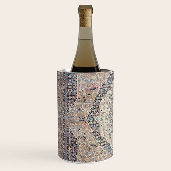 Haj Jalili Tabriz Persian Rug Print Wine Chiller Gallery Image 2