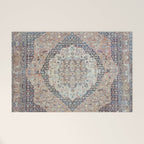 Haj Jalili Tabriz Persian Rug Print Welcome Mat Gallery Image 1