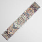Haj Jalili Tabriz Persian Rug Print Table Runner Gallery Image 3