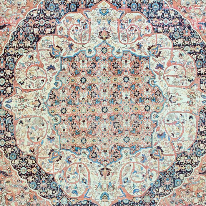 Haj Jalili Tabriz Persian Rug Print Coffee Mug Gallery Image 2