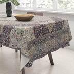 Haj Jalili Tabriz Persian Rug Print Tablecloth Gallery Image 3