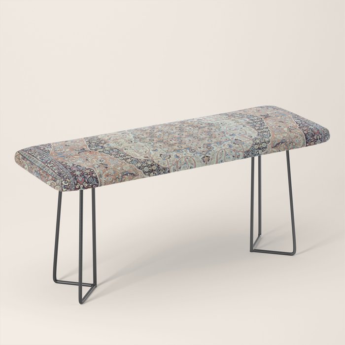 Haj Jalili Tabriz Persian Rug Print Bench Gallery Image 1