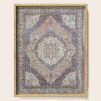 Haj Jalili Tabriz Persian Rug Print Serving Tray Gallery Image 1