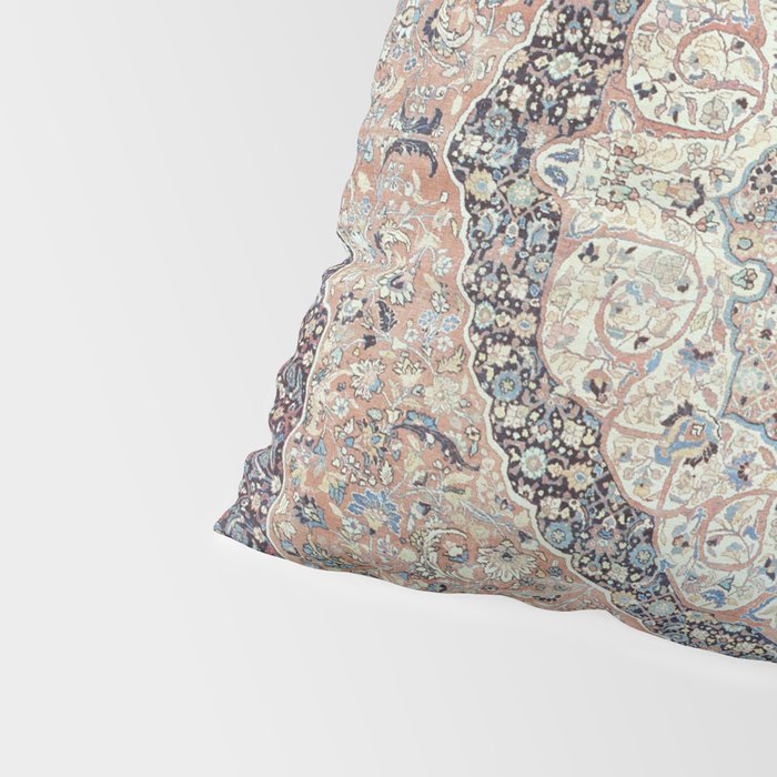 Haj Jalili Tabriz Persian Rug Print Pillow Sham Gallery Image 4