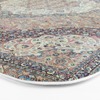Haj Jalili Tabriz Persian Rug Print Bath Mat Gallery Image 3