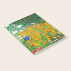 Gustav Klimt Flower Garden Notebook Gallery Image 2