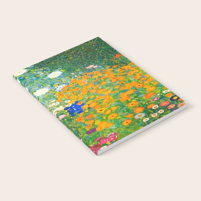Gustav Klimt Flower Garden Notebook Gallery Image 1