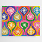 Colorful Mid Century Modern Atomic Drops Fun Retro Pattern Jigsaw Puzzle Gallery Image 1
