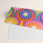 Colorful Mid Century Modern Atomic Drops Fun Retro Pattern Wrapping Paper Gallery Image 2