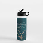"In Between The Questions And The Answers, There Is Grace." Water Bottle Gallery Image 1