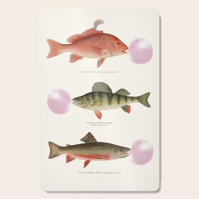 Bubblegum Fish Cutting Board Gallery Image 1