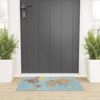 World Map Welcome Mat Gallery Image 3