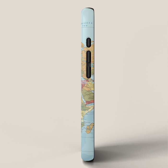 World Map iPhone Case Gallery Image 2