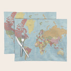 World Map Placemat Gallery Image 1