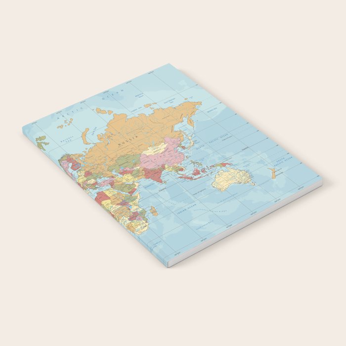 World Map Notebook Gallery Image 2