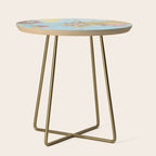 World Map Side Table Gallery Image 1
