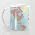 World Map Coffee Mug Gallery Image 3