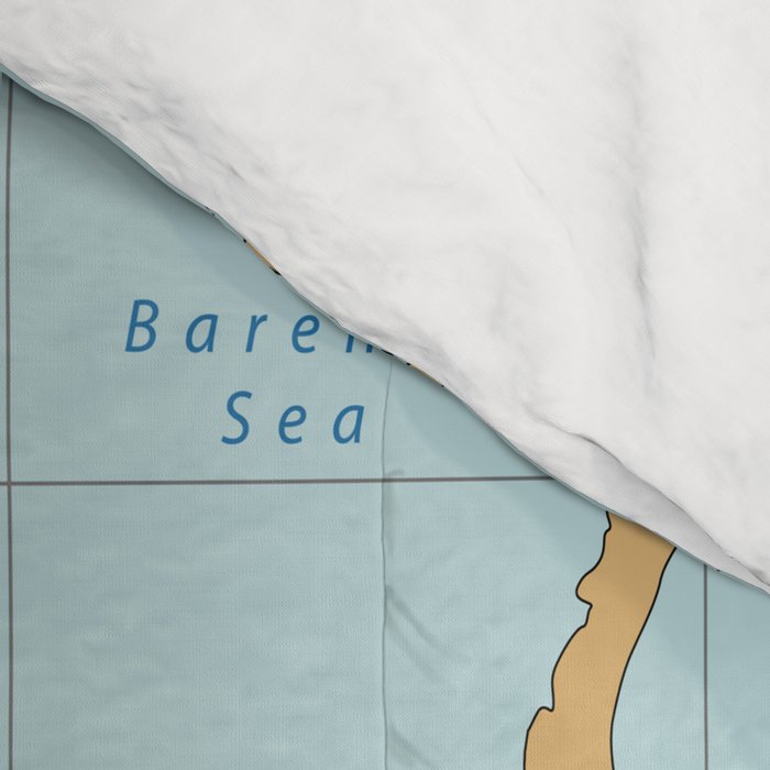 World Map Comforter Gallery Image 4
