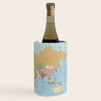 World Map Wine Chiller Gallery Image 3