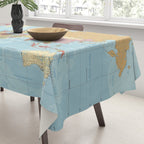 World Map Tablecloth Gallery Image 3