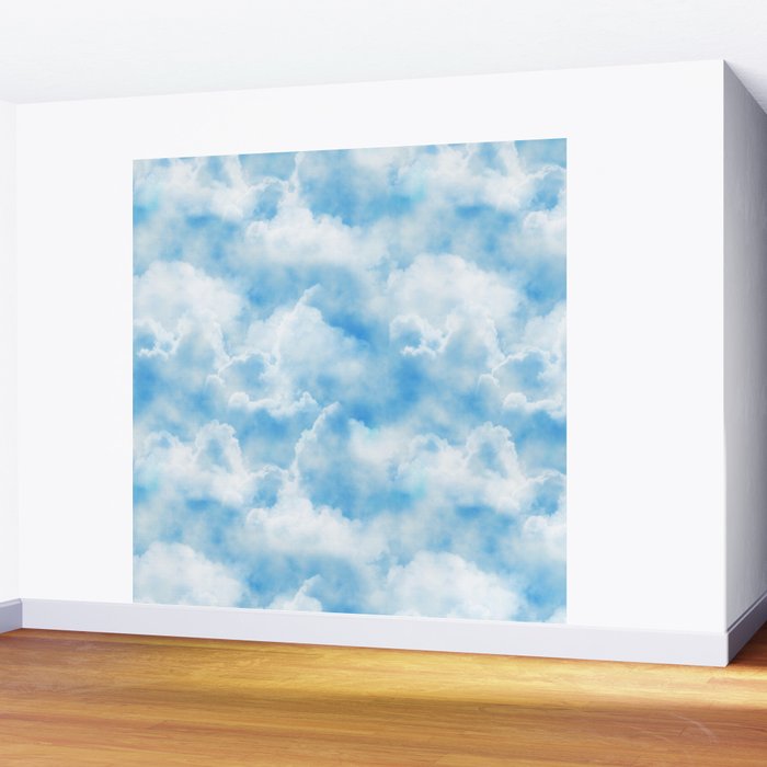 Cloud Wall Mural Gallery Image 2